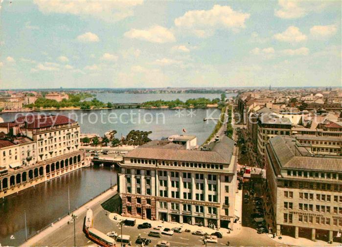 HAMBURG  CITY Die drei Alsterbecken