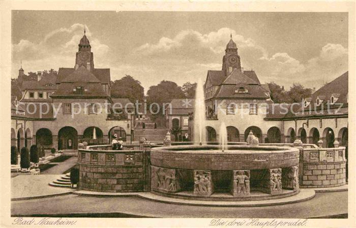 Bad Nauheim Drei Hauptsprudel