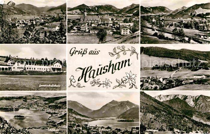 Hausham Panorama Gewerkschaftshaus Schliersee