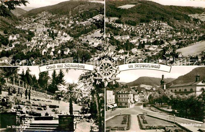 Schramberg Panorama Stadtpark Schlossplatz