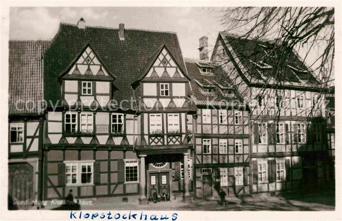 Quedlinburg Harz Klopstockhaus