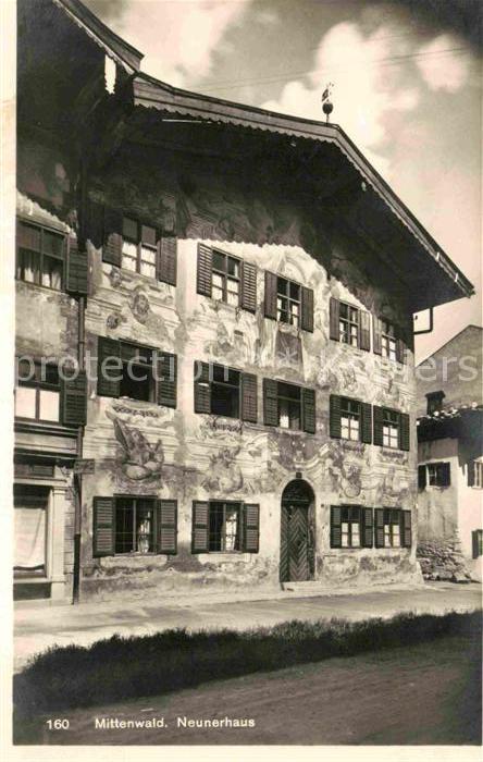 Mittenwald Bayern Neunerhaus