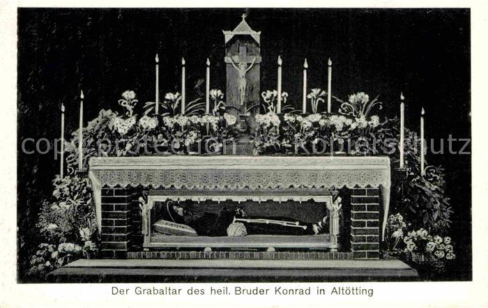 Altoetting Grabaltar des Heiligen Bruders Konrad