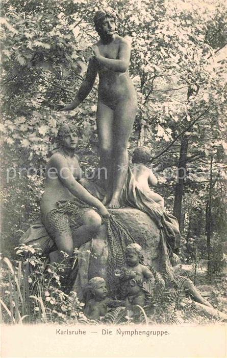 Karlsruhe Baden Nymphengruppe