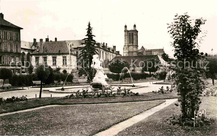 Troyes Aube Stadtpark Kathedrale
