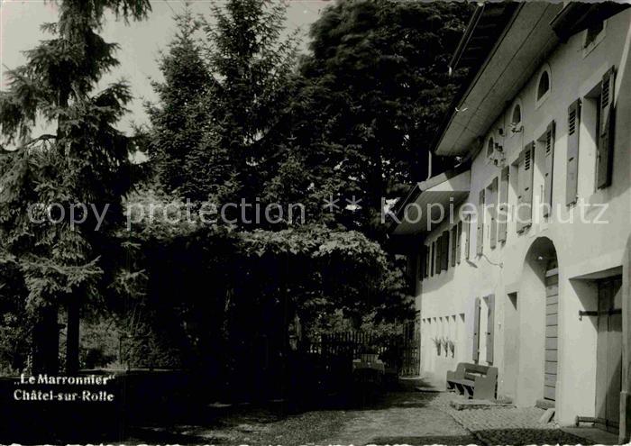 Strasbourg Alsace Le Marronnier Chatel sur Rolle