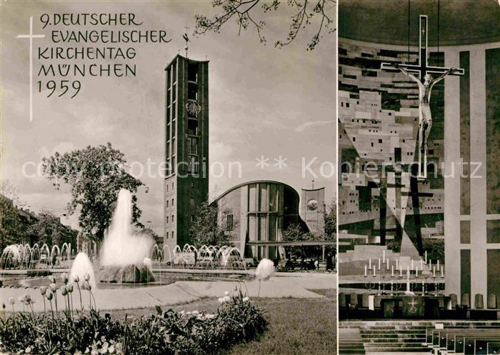 Muenchen Bayern Evangelischer Kirchentag 1959