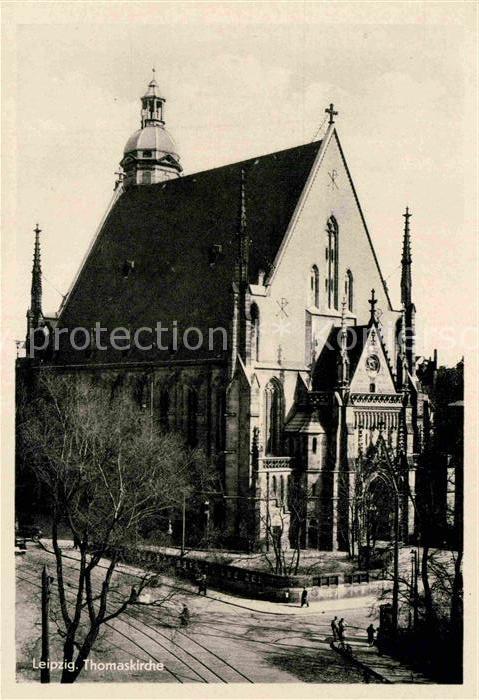 LEIPZIG Sachsen Thomaskirche