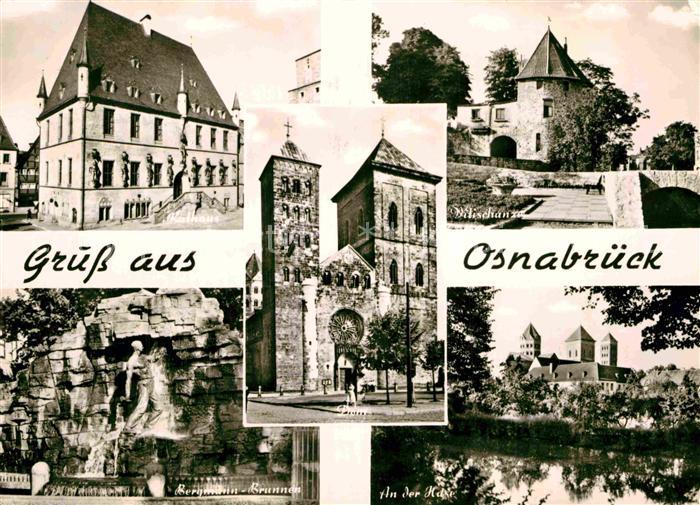 Osnabrueck Dom Bergmann-Brunnen