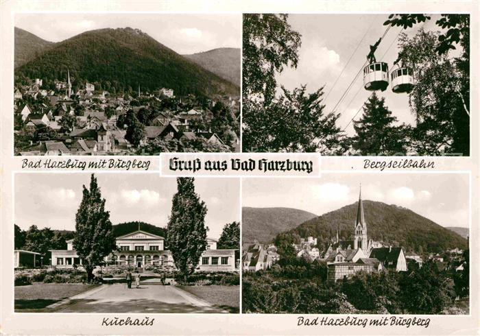 Bad Harzburg Bergseilbahn Burgberg Kurhaus
