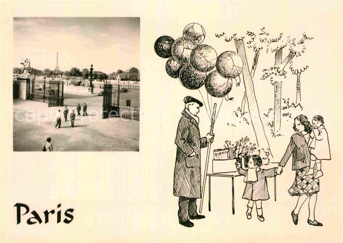 Paris Eiffelturm Place de la Concorde