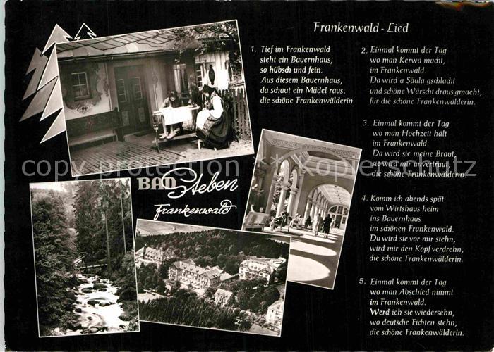 Bad Steben Frankenwald Lied