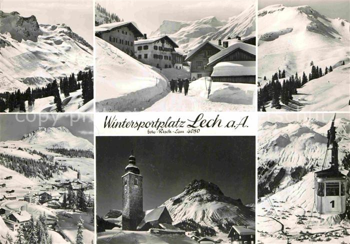 Lech Aschau Kirche Gondel Teilansicht