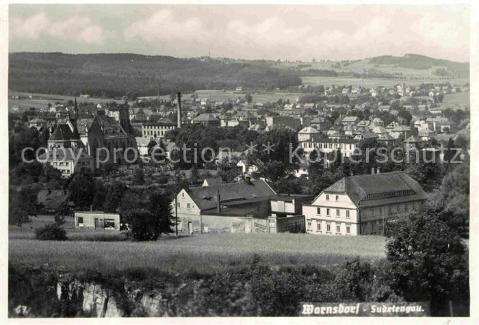 Warnsdorf Holstein Sudentengau