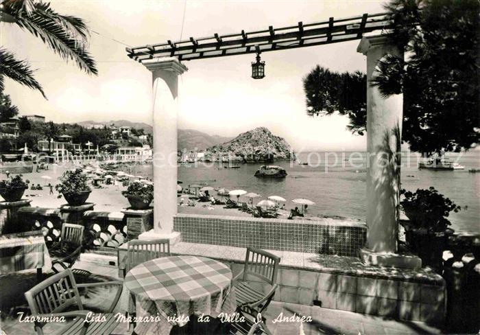 Taormina Sizilien Lido Mazzaro