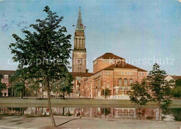 KIEL  CITY Rathaus und Stadttheater