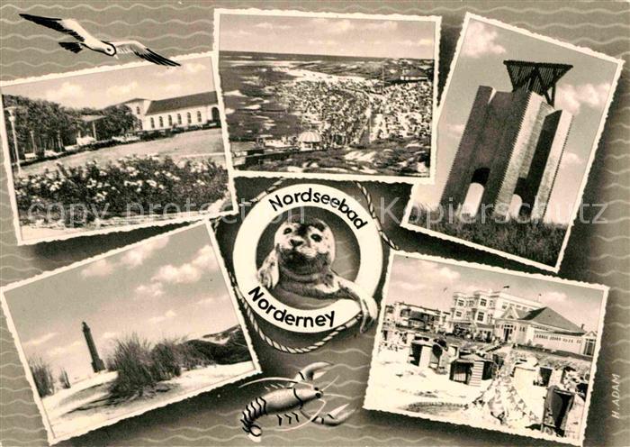 Norderney Nordseebad Leuchtturm Strand Park