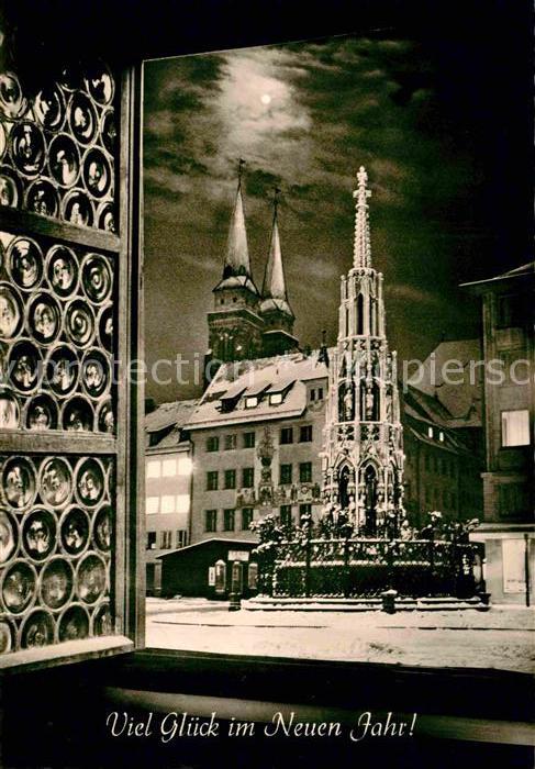 NueRNBERG  CITY Schoener Brunnen Sankt Sebalduskirche