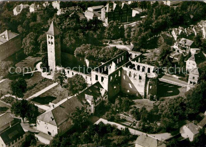 Bad Hersfeld Fliegeraufnahme Ruine