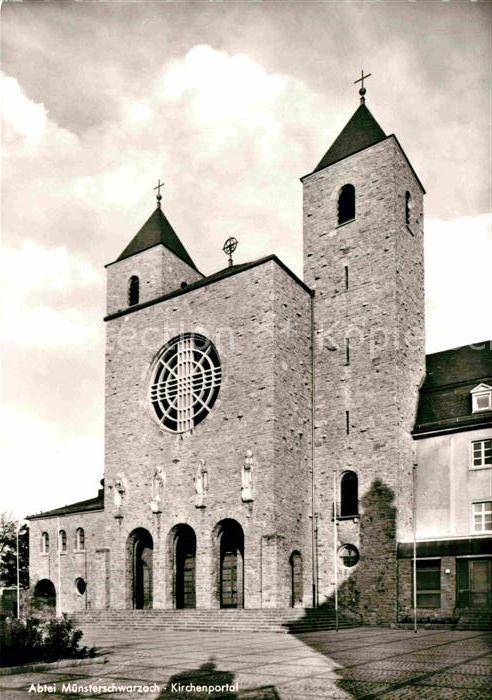 Muensterschwarzach Kirchenportal