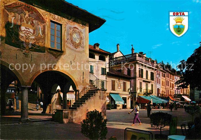Orta San Giulio Der Platz