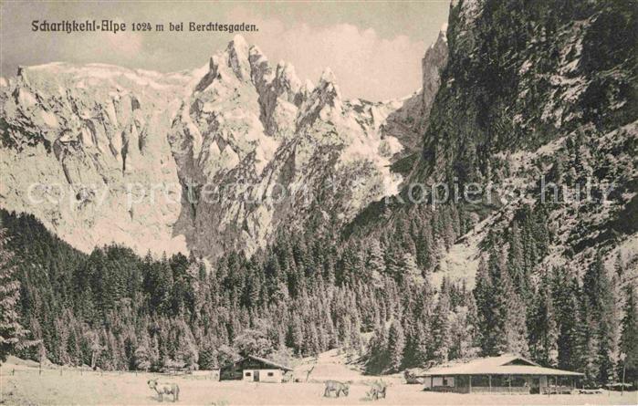 BERCHTESGADEN Bayern Scharitzkehl Alpe Berchtesgadener Alpen
