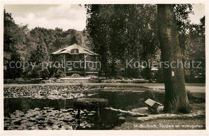 MoeNCHENGLADBACH NRW Tierpark im Volksgarten Seerosenteich