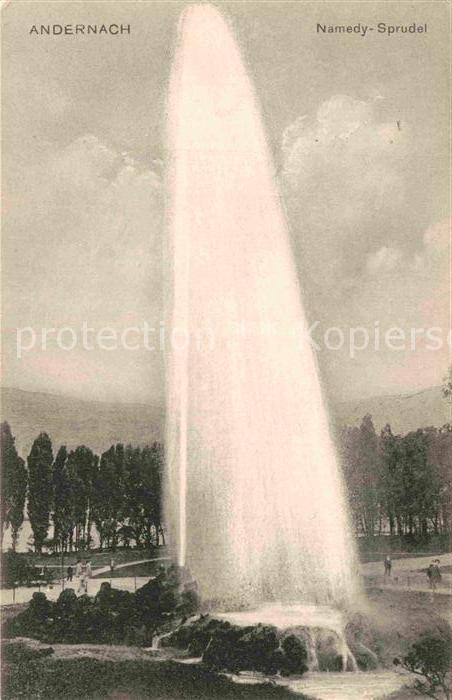 Andernach Rhein Rheinland-Pfalz Namedy Sprudel