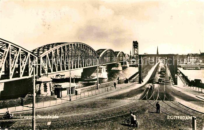 Rotterdam Maasbruggen Noordzijde
