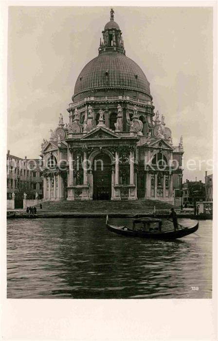 Venedig Venezia Santa Maria della Salute Chiesa Kirche Gondel