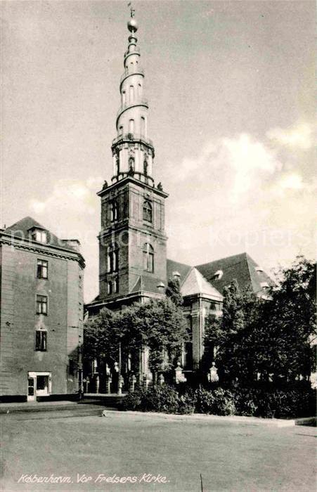 Copenhagen Kobenhavn Vor Frelsers Kirke Erloeserkirche