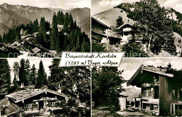 Fischbachau Bergwirtschaft Kesslalm Bayerische Alpen