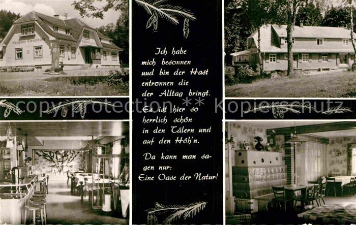 Blasiwald Pension Haus Streck Gasthaus Eisenbreche