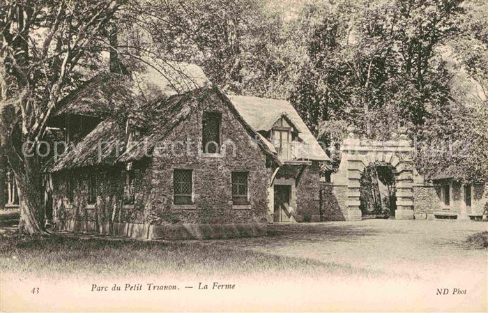 Versailles Yvelines Parc du Petit Trianon La Ferme
