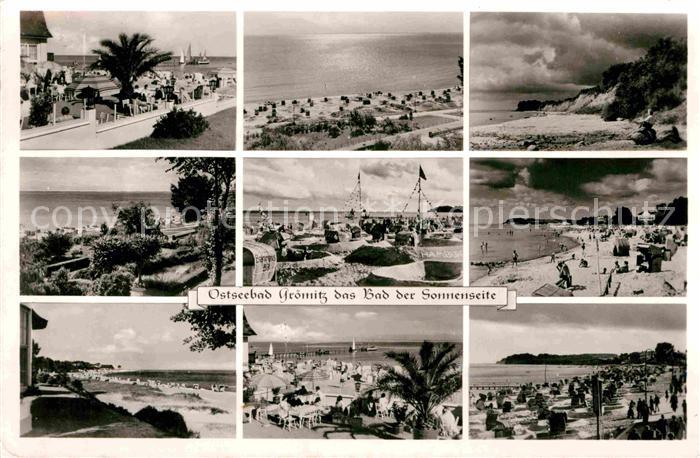 Groemitz Ostseebad Strand Promenade Strandgaststaette Terrasse
