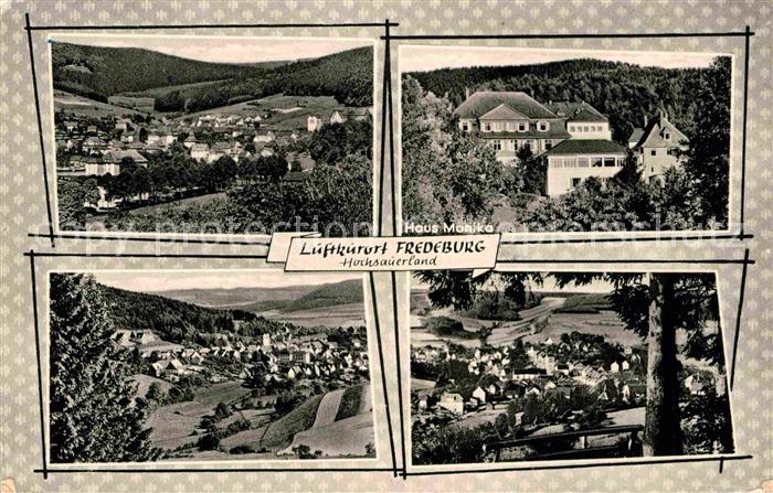 Fredeburg Schmallenberg Panorama Pension Haus Monika