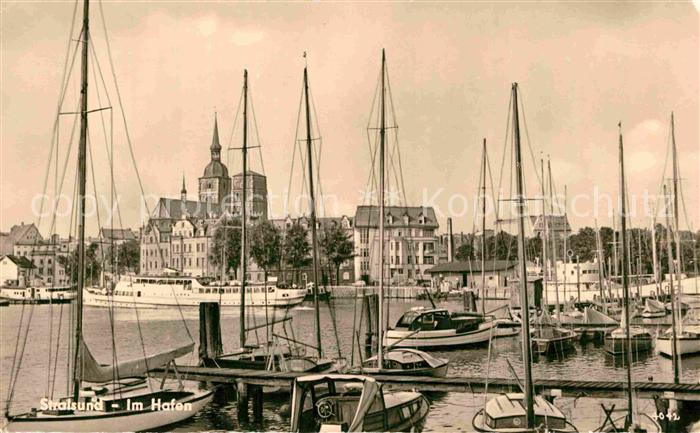 Stralsund Mecklenburg Vorpommern Hafen