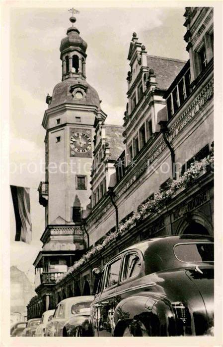 LEIPZIG Sachsen Altes Rathaus am Markt Messestadt