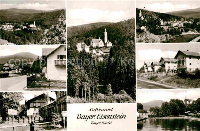 Bayerisch Eisenstein Panorama Bayerischer Wald Ortsmotive