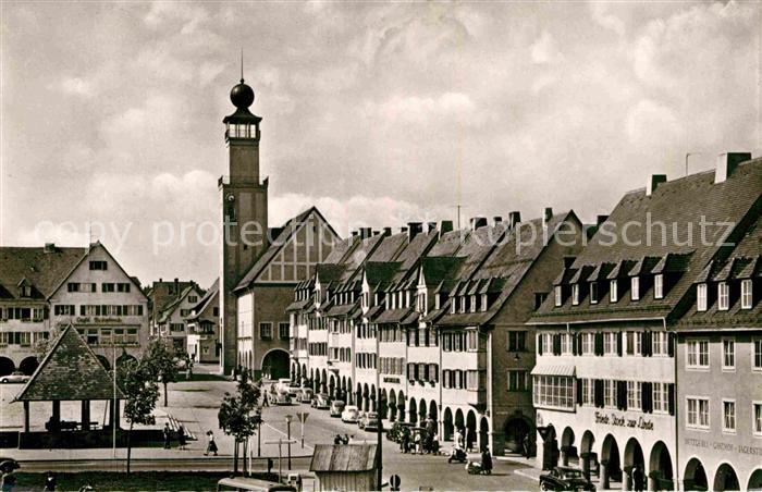 FREUDENSTADT BW Partie am Marktplatz Hoehenluftkurort Schwarzwald