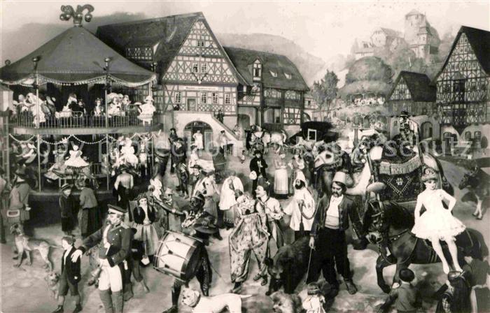 Sonneberg Thueringen Deutsches Spielzeugmuseum Thueringer Kirmes Weltausstellung