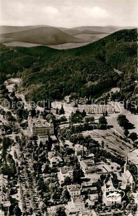 Bad Wildungen Fliegeraufnahme