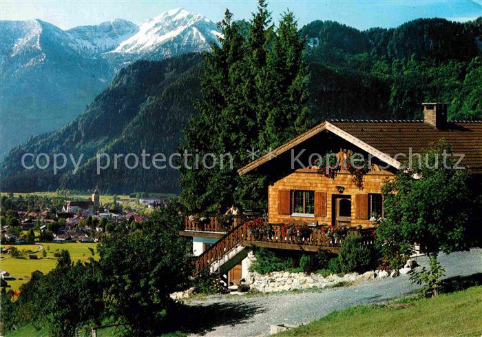 OBERAMMERGAU Bayern Romanshoehe Berggasthaus Alpen