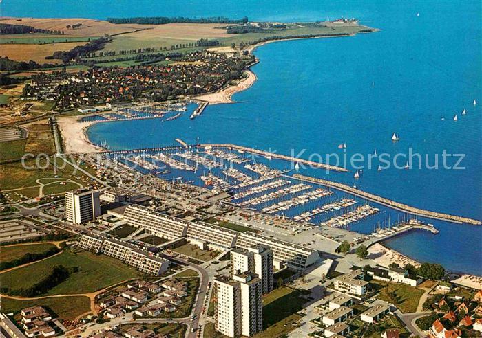 Schilksee Olympia Zentrum Ostseebad Strande Fliegeraufnahme