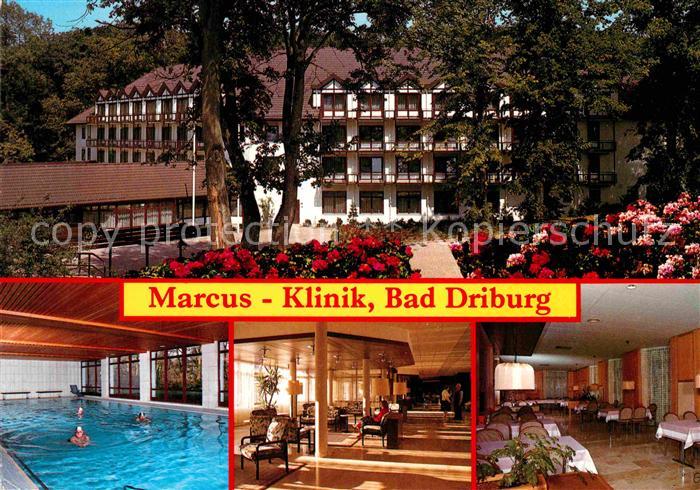 Bad Driburg Marcus Klinik Hallenbad Halle Restaurant
