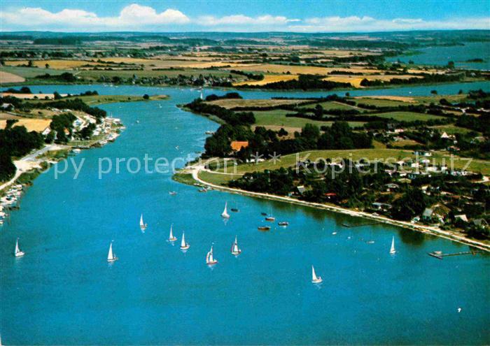 Missunde Schlei Fliegeraufnahme