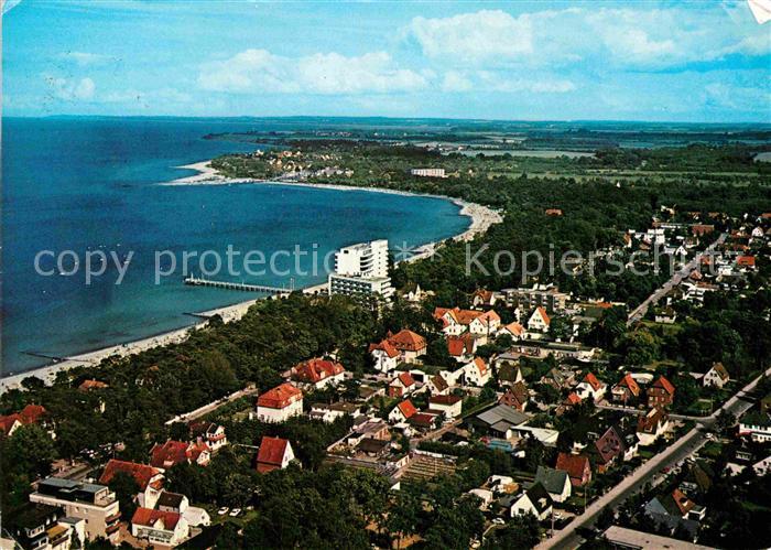 Timmendorfer Strand Ostseeheilbad mit Niendorf Fliegeraufnahme