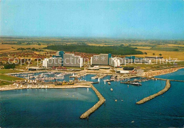 Damp Ferienpark damp 2000 Hafen Fliegeraufnahme