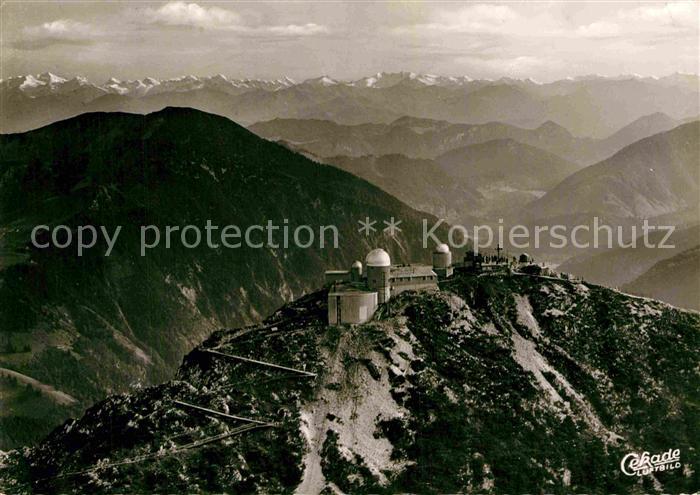 Wendelstein Berg Sonnenobservatorium Grossvenediger Zillertaler Alpen Fliegerauf