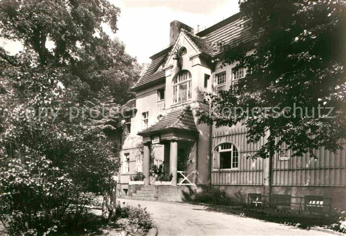 Neuglobsow FDGB Erholungsheim Haus Hirschberg